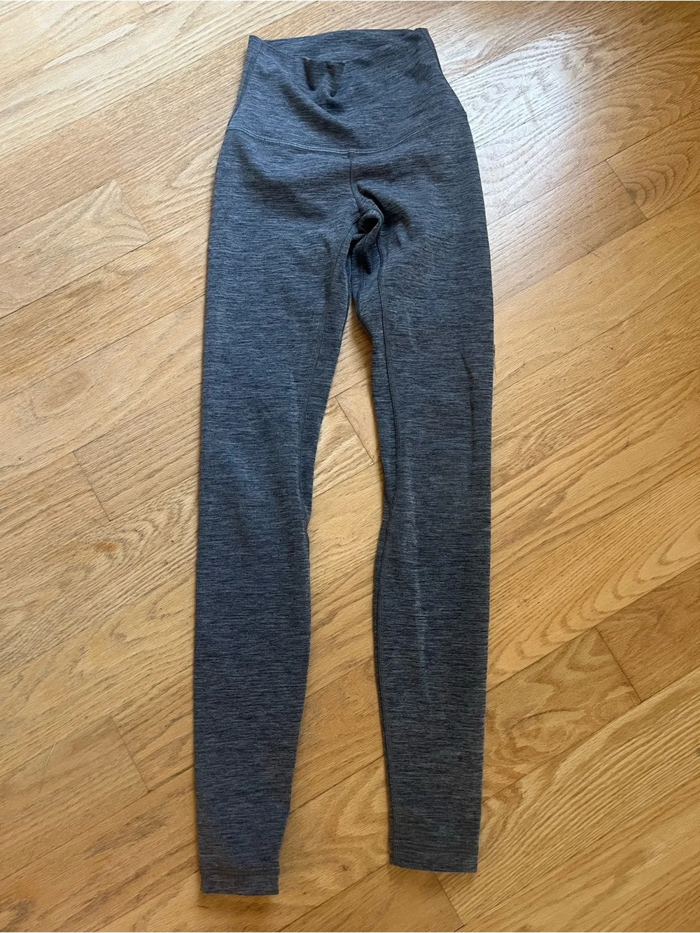 lululemon athletica Charcoal Gray High-Rise Leggings